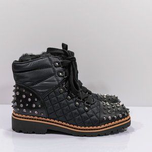 Sam Edelman Bren Leather Nylon Boots